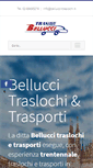 Mobile Screenshot of bellucci-traslochi.it